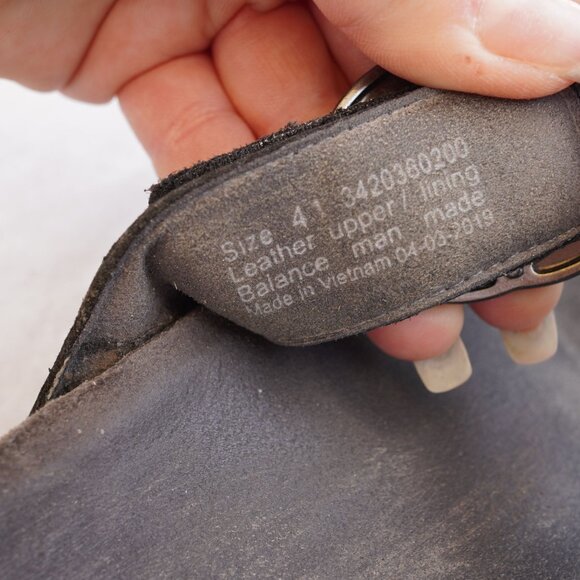 Dansko Suzie Womens Black Wedge Sandals With Buckle Strap Sz 41 7.5 8 - Picture 6 of 9